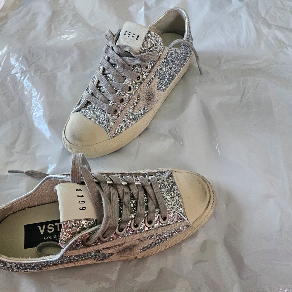 Golden Goose Shoes VStar2 New without Box - Picture 10 of 12